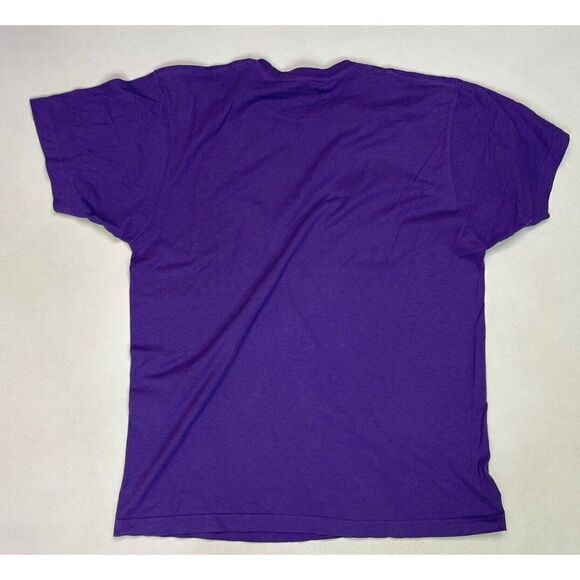 Vous Church Into The Night Graphic T-shirt Men Large Purple Short Sleeve - Picture 4 of 6